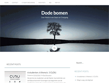 Tablet Screenshot of dodebomen.nl